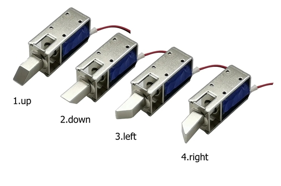 U1054-1D-B সোলেনয়েড ডোর লক স্টোরেজ ক্যাবিনেটের জন্য, ১০মিমি স্ট্রোক, বি ইনসুলেশন ক্লাস, ইলেক্ট্রোপ্লেটিং