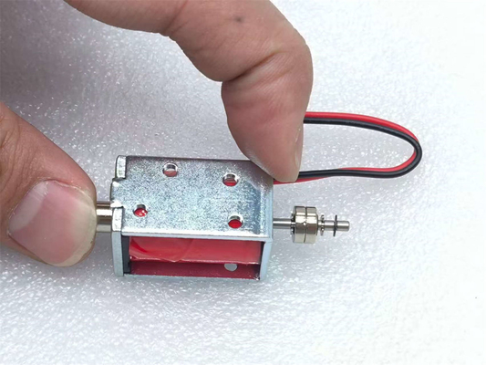 U0629 ওপেন ফ্রেম এবং ছোট চুম্বক 24V ডিসি ধাক্কা টান Solenoid ছোট আকারের রৈখিক গতি actuator
