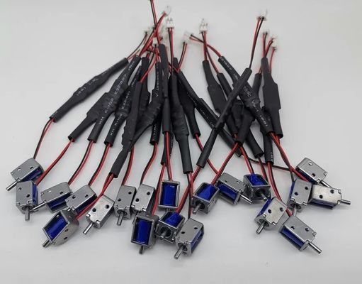 OEM/ODM গ্রহণযোগ্য ডিসি পাওয়ার সোলেনয়েড 0415-2 5V 6V 12V 24V 3mm স্ট্রোক মিনি পুশ পুল ইলেক্ট্রোম্যাগনেট