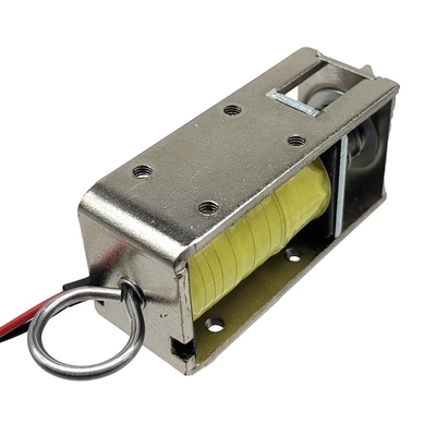 U1054-1g 5V 12V 24V ডিসি সাধারণত বন্ধ মিনি ওপেন ফ্রেম পুশ পুল সোলেনয়েড ক্যাবিনেট লক