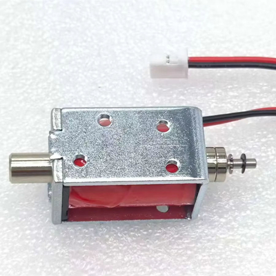 U0629 ওপেন ফ্রেম এবং ছোট চুম্বক 24V ডিসি ধাক্কা টান Solenoid ছোট আকারের রৈখিক গতি actuator