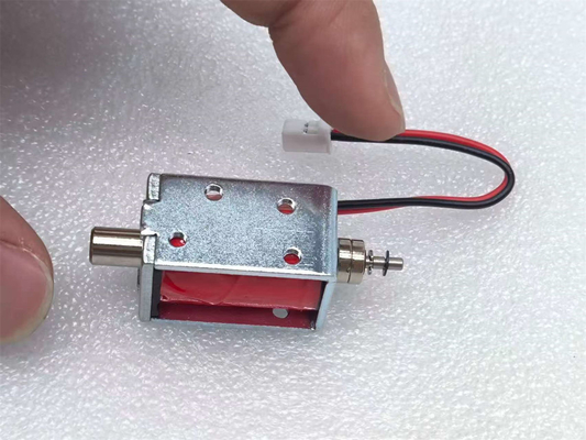 U0629 ওপেন ফ্রেম এবং ছোট চুম্বক 24V ডিসি ধাক্কা টান Solenoid ছোট আকারের রৈখিক গতি actuator