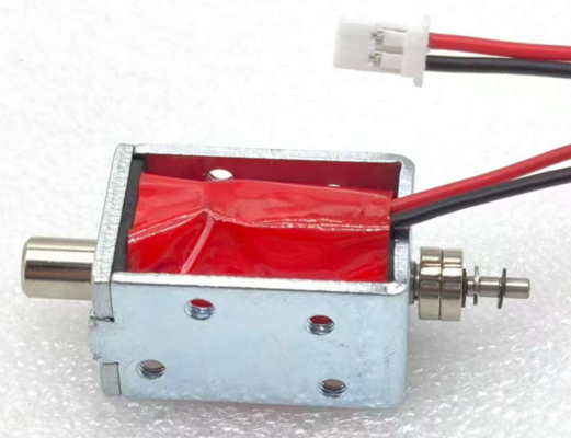 U0629 ওপেন ফ্রেম এবং ছোট চুম্বক 24V ডিসি ধাক্কা টান Solenoid ছোট আকারের রৈখিক গতি actuator