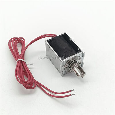 U1253 ওপেন ফ্রেম সোলিনয়েড 12 মিমি লম্বা স্টোর্ক ধাক্কা টান সোলিনয়েড